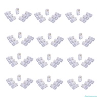 dingdongaa 100pcs Cat6 RJ45 Connectors Networking Plugs for 24-26AWG UTP Ethernet Cable