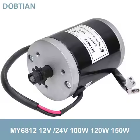 MY6812 100w 120w 150w 12V /24v DC Electric Motor Brushed Motor high speed motor,Brush Motor with bel