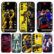 Mobile phone black case anime transformers (Z-5) for Samsung A01 EU A02 M02 A03S A03 Core 164mm 166m