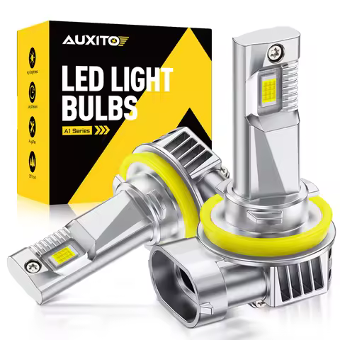2Pcs AUXITO H8 H11 LED Headlight Bulbs 9005 HB3 H9 H16JP HB4 9006 LED 50W 12V Headlamp for BMW E60 E