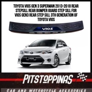 "Toyota VIOS 2013-2018 Rear Step Sill Bumper Guard"