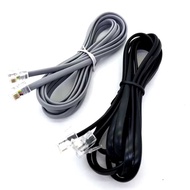 1.2 meter telephone line cable/26 AWG 4 pair data cable/1 meter lan cable