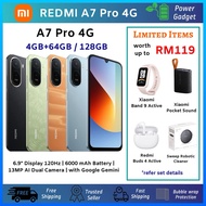 Redmi A7 Pro 4G 4GB+64GB/ 128GB | 6.9" 120Hz Display | Powerful Octa-core Processor | 13MP AI Dual C