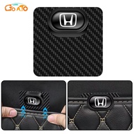 GTIOATO Car Floor Mat Fixed Sticker Carbon Fiber Anti Slip Sticker Car Accessories For Honda Vezel Fit Civic Jazz City Odyssey HRV Accord CRV BRV Mobilio BRIO