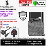 Genuine HP USB-C 65W Laptop Charger Power Adapter (671R2AA) for HP ZBook Chromebook EliteBook Envy X