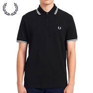 Fred Perry FRED PERRY summer mens short sleeved lapel slim fit polo shirt classic