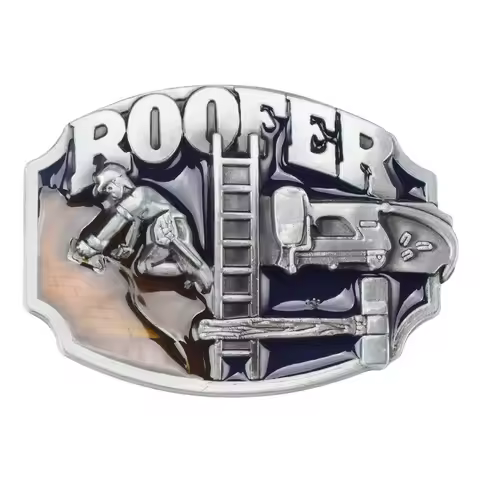 YonbaoDY Belt buckle roofer pattern for 4cm width belt waistband DIY Accessories