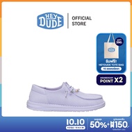 HEYDUDE รองเท้าลำลองผู้หญิง WENDY FUNK MESH SHOELRY รุ่น 44242-5CH - THISTLE PURPLE