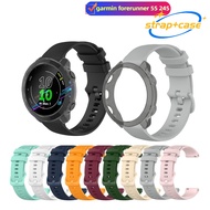 garmin forerunner 55 245 case Screen protector garmin forerunner 55 strap Silicone strap garmin fore