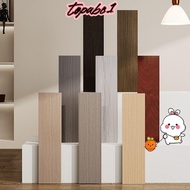 TOPABC1 Skirting Line, Living Room Self Adhesive Floor Tile Sticker, Home Decor Wood Grain Windowsill Waterproof Waist Line
