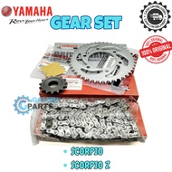 GEAR SET + CHAIN 5BP ORIGINAL YAMAHA SCORPIO ORIGINAL QUALITY YAMAHA GEAR SET GEAR SET GER SET