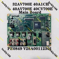 32AV700E 40A1CH 40AV700E 40CV700E PE0849 V28A00112301 Main Board Toshiba 40A1CH Motherboard LTA400HM