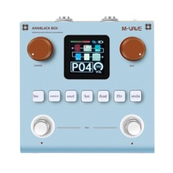  M-VAVE Annblackbox Multi-Effects Pedal Blackbox- กีตาร์/เบส Amp Simulator w/80 พรีเซ็ตที่แก้ไขได