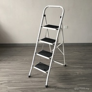 Household Convenient Portable Herringbone Tube 3 Household Ladder Iron 4 Ladder Square Ladder Foldin