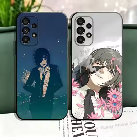 Himeno C-Chainsaw M-Man Phone Case For Samsung A21 31 51 53 71 20 22 30 32 42 50 01 02 10 11 4G 5G C