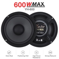 ☟1Piece 6.5 Inch Car Speakers 600W HiFi Coaxial Subwoofer Car Audio Auto Speaker Car Horn Speake ☠s