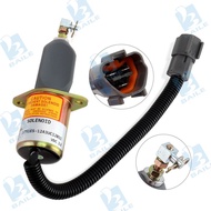 1751ES-12A3UC12B1S Fuel Shut Off Solenoid For Yanmar 12V 129953-77811 4NTE94 For Hyundai R60-5 R210-