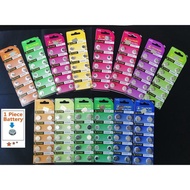 【Fast Delivery】 Bateri Jam Tangan Button Cell Battery LR44 LR41 LR1130 AG0 AG1 AG2 AG3 AG4 AG5 AG6 A