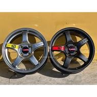 New Car Sport Rim Flow Forming RAYS GRAM LIGHT 57CR Wheels 15x6.5J 4x100 ET40 Dark Gun Metal & Hyper