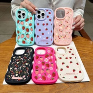 Cover For Xiamo Redmi Note 15 14 13 Pro Plus 5G 12 4G Redmi 13C 15C Case Flower Strawberry Wave Side