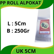 [ allcheap ] 250gr PP ROLL 5CM PP PLASTIC LONG ALPOKAT ROLL