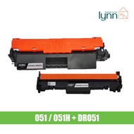 Canon 051 051H CRG051 CRG051H 051 Drum Compatible Toner Cartridge Black + Drum SG Ready Stock