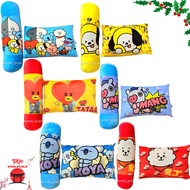 BTS BT21 Chimmy Tata Rj Koya Mang Pillow and Bolster Package