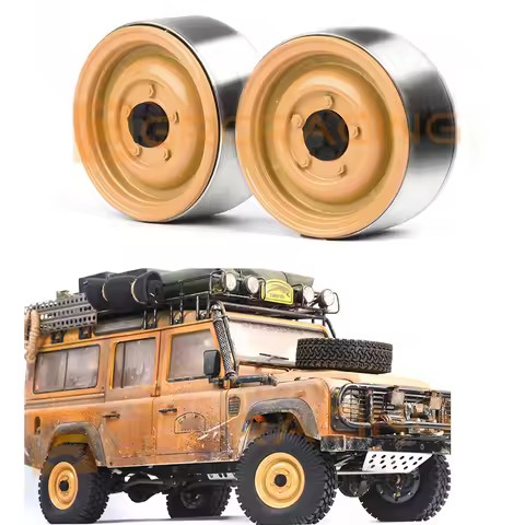 2pcs 1.9 Inch Camel Cup Wheels for 1/10 RC Crawler Car Traxxas TRX4 Defender RC4WD D90 AXIAL SCX10 I