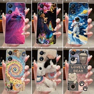 Casing For Honor X5 Plus WOD-LX2 Case Honor X5 VNA-LX2 Phone Case Aesthetic Fashion Cute Cat Transpa
