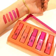 3CE MOON RECEIPE LIP COLOR MINI GLOSS 5PCS LIPSTICK BEAUTY COSMETIC + FREE GIFT lipstick (3ce gloss)