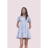 Lzzie Savini Dress - Blue and Black