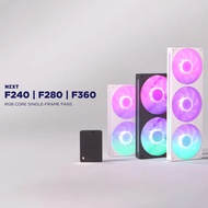 NZXT F Series [ F240 / F280 / F360 /F420 ] RGB Core - Single Frame ARGB Fan with All-in-one Design [
