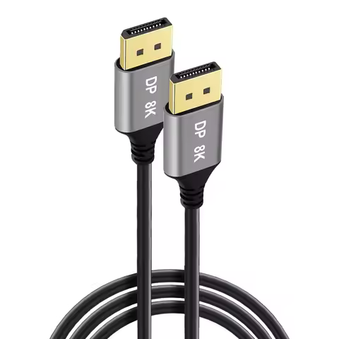 Thin Light Flexible DisplayPort DP1.4 8K@60Hz 4K@144Hz 32Gbps Video Audio Cable for Laptop PC Xbox S