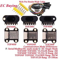 5Pcs/1pc VL6180/VL53L0X/VL53L1X TOF10120 Time of Flight ToF Laser Ranging Sensor TOF050F TOF050C TOF