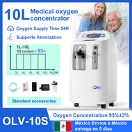 RESOXY 10L Oxygen Concentrator Home Medical Oxygen Concentrator Machine Nebulizer Function Enough Ox
