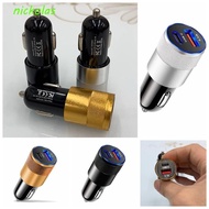 NICKOLAS USB C Car Charger, 3.1A Type C PD USB Car Charger, Portable Charger Adapter 12V-24V 12W Mobile Phone