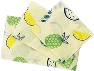 UPKOCH 3pcs Beeswax Wrap Cheese Paper for Wrapping Cheese Candy Wrappers Cochayuyo Beeswax Bowl Cover Beeswax Food Wraps Cheese Wrappers Cling Butter Wrap Fresh Cloth Bread Wrap