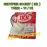 Y15ZR Y15 V1 V2 ( IKK ) REGULATOR RECTIFIER SOCKET KATAU WIRE CHARGER BATERI KEPALA HEAD RUMAH CAP W