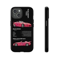 [WZL] Phone Case/SUKI HONDA Car 2 in 1 Film Case 16iphone15Pro1311