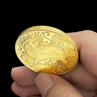 【dragon And Phoenix Present Auspiciousness】 Chinese Wedding Return Gift Coin Creative Gift Commemora