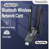 WiFi 6 AX900M Dual-Band 2.4G+5G Bluetooth Wireless Network Card Bluetooth 5.4 USB Wireless Network A
