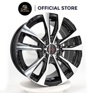 New Sport Rim GKX GKX610 15x6.5 8H100/114.3 ET38 Matt Black 15 inch 15 inci Mr Wheel