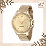 Technomarine 822038 Moonsun Gold Dial Gold Stainless Steel Mesh Strap Quartz 36mm Women's Watch