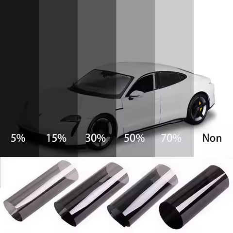 2/3/5m Solar Automotive Removable Protective Glass Window Auto Sunshade Film for Car Non-reflective 