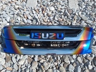 กระจังหน้า ISUZU D-MAX 2016-17 ไทเทเนี่ยมกลางเงิน titanium chrome (ไม่รวมโลโก้) สำหรับ ISUZU D-MAX D