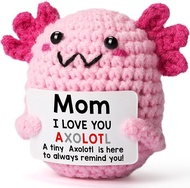Daughter Gifts from Mom Dad Crochet Axolotl for Year Old Little Girl Kid from Mother Father Best fo