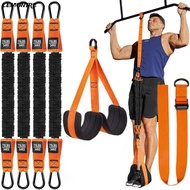 LEMONTRE Pull Up Workout Band, Latex Fitness Equipments Pull Up Assistance Bands,  Adjustable Heavy 