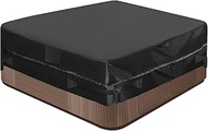 Hot Tub Covers 85 x 85, 600D Heavy Duty Square Hot Tub Cover for Hard Cover, Outdoor Spa Covers for 