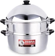 Zebra Stainless Steel 2-Layer Steamer Sauce Pot 26CM