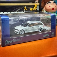 全新 未開封 1/64 Stance Hunters 寶馬 BWM M3 E46 Wagon White 車頂行李箱 限量399
